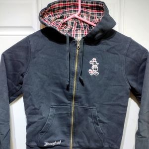 Disneyland Resort Mickey Mouse Full Zip Reversible Hoodie Size Small